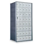 View 53-Door Front-Loading Private Horizontal Mailbox